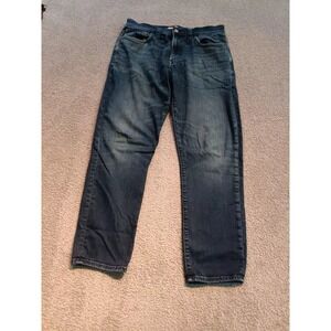 Madewell Men's Athletic Slim Jeans W32 L30 Dark Wash Relaxed Denim Soft